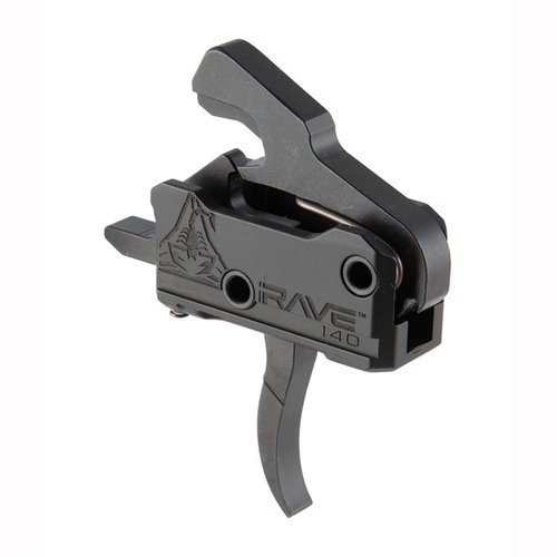 Upgrade your AR with the RA-140 RAVE Trigger for a smooth, crisp break, easy installation, and enhanced durability, backed by a lifetime warranty.