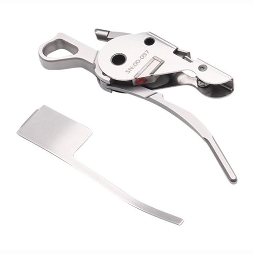 Upgrade your 1911 with Nighthawk Custom's Drop-In Trigger Unit for a crisp, clean trigger pull of 3 3/4 - 4 lb, easy installation, and minimal gunsmithing required.