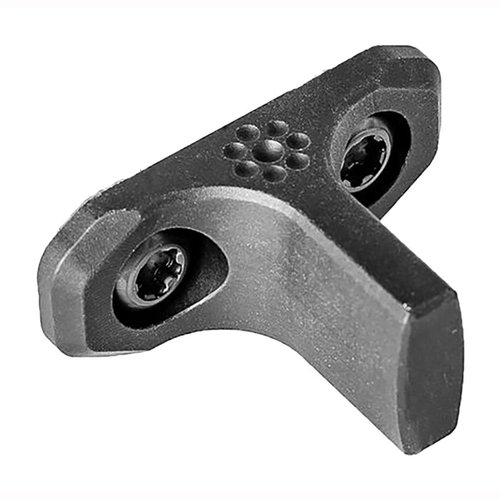 M-LOK INDEXER offers enhanced control and comfort by placing your fingers forward on the handguard, functioning as a hand stop and preventing slips.