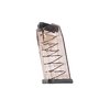 .45 Glock® 21, 30, 41 compatible magazines in various capacities, featuring extreme impact resistance, easy disassembly, and a translucent body for ammo visibility.