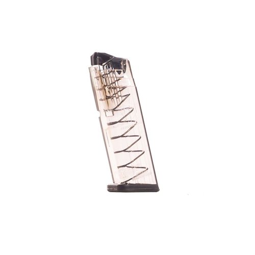 Flush fit for Sig Sauer P320 Compact, 15-rd capacity, impact resistant, easy disassembly, translucent body for ammo visibility, lifetime warranty.