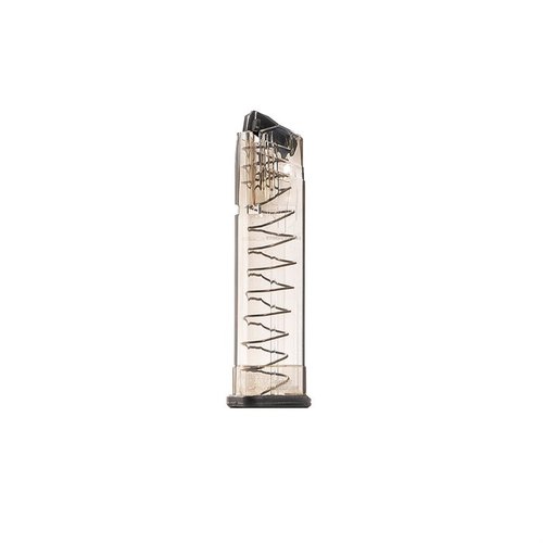 SIG SAUER 320 MAGAZINES offer extreme impact resistance, interchangeable base plates, and a translucent body to easily check ammo count, available in 15-30 round capacities.