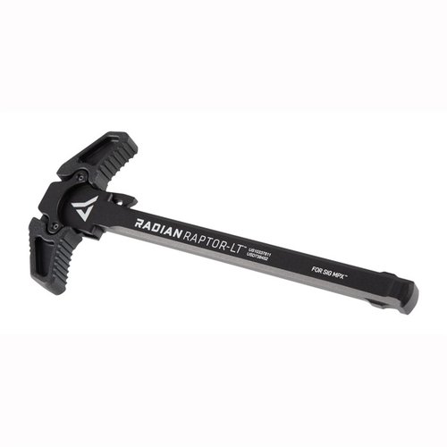 Raptor-LT Ambidextrous Charging Handle for SIG MCX™ offers improved ergonomics, fluid operation, and durability with 7075 aluminum and fiberglass reinforced polymer.