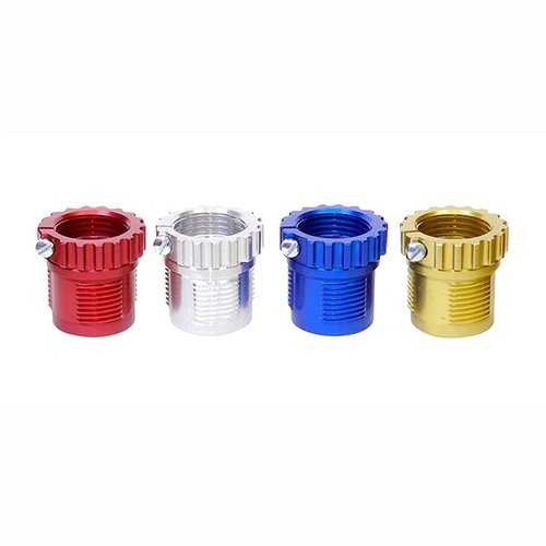 SPLINE DRIVE BREECH LOCK BUSHINGS offer easy, fast die installation with color-coded identification and no lock rings, ensuring accuracy and a secure fit.