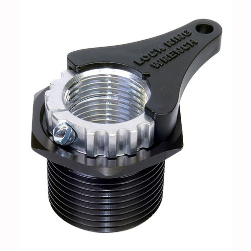 Upgrade your press with the 1 1/4"-12 Breech Lock Update Kit for quick-change bushing compatibility, including adapter, lock-ring eliminator, and wrench.