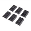 Geissele M-LOK Rail Panels enhance grip with an aggressive texture, made from durable defense grade polymer that also serves as a heat shield, available in Black.