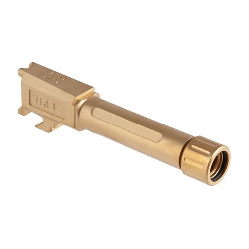 Upgrade your Springfield Armory Hellcat with a drop-in threaded barrel for suppressors, featuring 1/2-28 TPI threads and broach-cut rifling for all 9mm ammo.