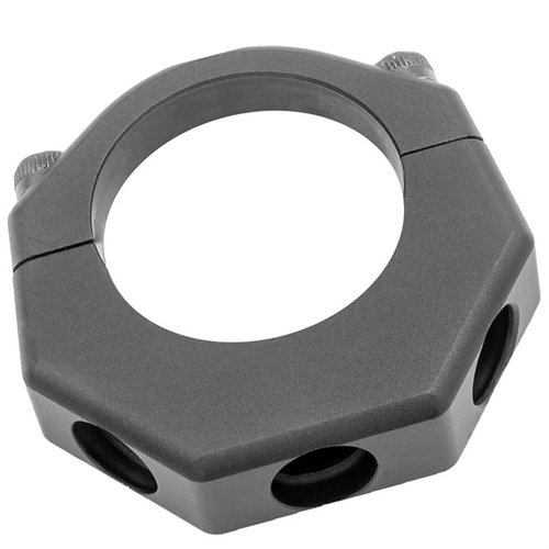 Tri-Base Sling Mount offers 3 mounting positions on mil-spec buffer tubes, installs easily without disassembly, made of durable 6061 aluminum with a hard anodized finish.