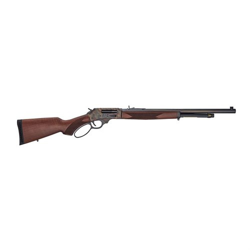 The COLOR CASE HARDENED LEVER ACTION SIDE GATE offers traditional aesthetics, modern safety features, and versatility for hunting from coyote to grizzly.