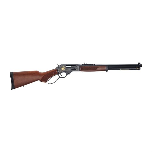 Henry's Steel Wildlife Editions in .30-30 and .45-70 offer lightweight, durable lever action with elegant engraving, side loading gate, and performance for any hunt.
