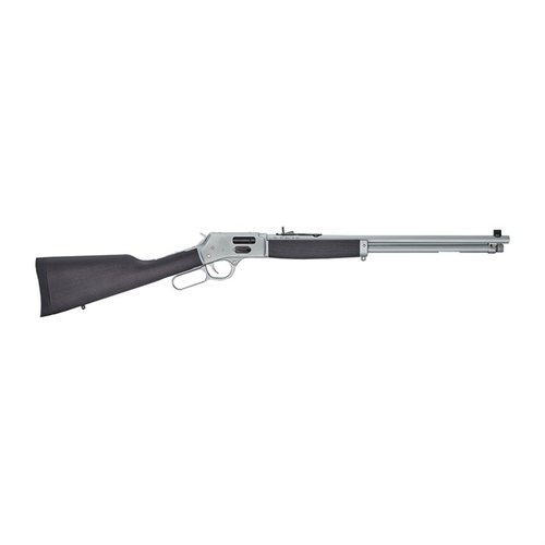 Henry's Big Boy All-Weather .45 Colt Side Gate offers rugged reliability for harsh conditions, perfect for hunting, ranching, or country rides.