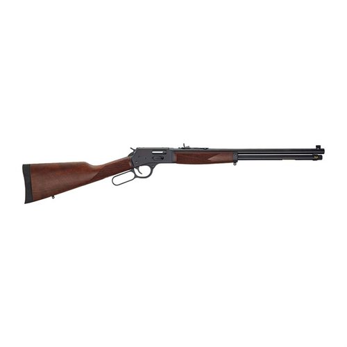 Big Boy Steel Carbine offers a lightweight design, side loading gate, adjustable sights, and a comfortable recoil pad, perfect for modern hunting needs.