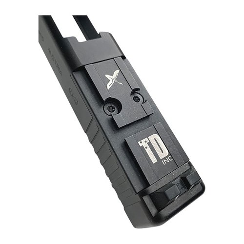 OPF-G, RMR offers a sturdy, wider mount for Trijicon RMR/SRO on Glock MOS, ensuring minimal movement and easy installation with standard parts.