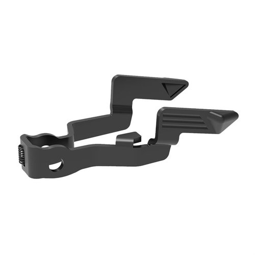 Kagwerks EXTENDED & RAISED SLIDE RELEASE for Glock enhances grip, boosts accuracy, and speeds up reloads while reducing malfunctions for advanced shooters.