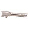 Upgrade your Glock 43/43X with TRUE PRECISION's easy-install threaded barrel, featuring advanced broach cut rifling for improved accuracy and versatile ammo use.
