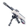 LOW PROFILE ENHANCED BIPOD KIT offers a lightweight 11.7 oz design with a 6"-9" Harris BRM-S bipod and an internal leg button for improved barricade use.