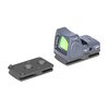 Badger Condition One 12 O'Clock Top Optical Platform securely mounts Trijicon RMR or Leupold Delta Point Pro, made from durable 6061 T6 Aluminum, weighing only .5oz.