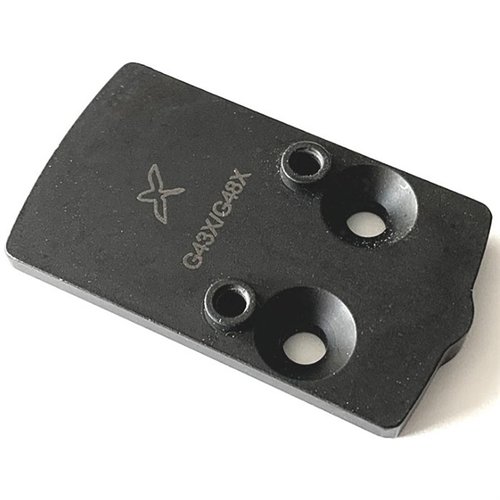 Adaptér TRIJICON RMRCC pro Glock 43/48 zajišťuje nízký profil, eliminaci mezer a pevné uchycení pro optimální přesnost a stabilitu.