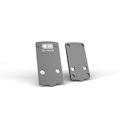 C&H Precision's V4 MIL/LEO Optic Mounting Plate for Glock 43/48 is crafted from durable 6061 aluminum, features recoil posts, and secures optics with Torx screws.