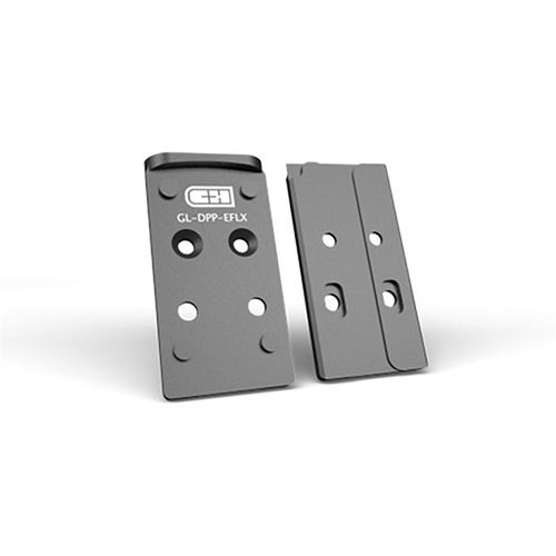 C&H Precision V4 Optic Mounting Plate for Glock MOS offers durable 6061 aluminum, secure Torx screws, and compatibility with popular red-dot optics.