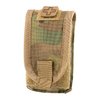 Pouch for SOF-T®T Wide Tourniquet & QuikClot® Combat Gauze, attaches to duty belts or MOLLE, with medical cross patch, made from durable 1000D Cordura.