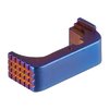 Steel Enhanced Magazine Catch for Glock 43X/48, optimized for Shield Arms S15 magazines, features a chamfered button, lower profile, and lifetime warranty.