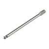 Extended Action 4" long 5/32" ball end hex bit tightens hard-to-reach screws, compatible with standard 1/4" drivers, ideal for Ruger 10/22 V-Block.