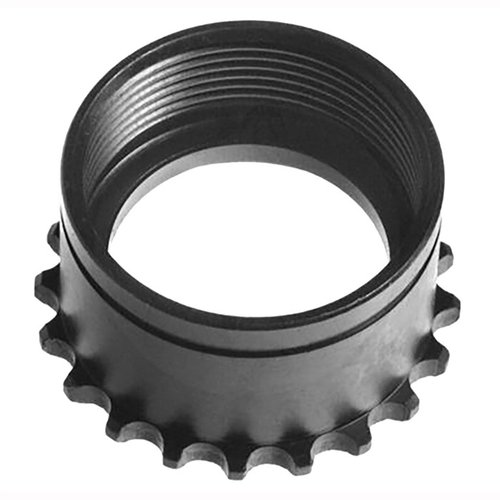 Troy Standard AR15 Barrel Nut is a durable upgrade for your firearm, providing enhanced stability and reliability over standard barrel nuts for superior performance.