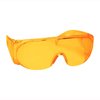 Walker’s Full Coverage Safety Glasses offer high impact polycarbonate lenses, 99% UV protection, and a wraparound design for comfort and visibility over prescription glasses.