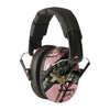Walkers Pro Low-Profile Folding Muffs offer 22 dB noise reduction, lightweight design, and compact storage, perfect for any shooting situation.