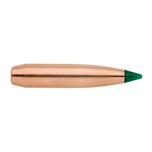 Sierra's 140gr Tipped GameKing bullets offer enhanced expansion and deep penetration, ideal for taking game from whitetail to elk, with a 1-8" twist required.