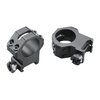 FOUR HOLE SKELETON RINGS offer maximum clamping power with no-strip Torx screws, lightweight 6061 T6 aluminum, and durable Type III hard-coat anodizing.