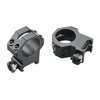 FOUR HOLE SKELETON RINGS offer maximum holding power with four Torx screws, lightweight 6061 T6 aluminum, and durable Type III anodized finish for lifetime service.