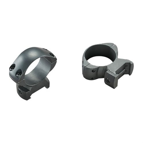 Weaver Grand Slam Rings offer maximum strength with solid steel construction, integrated square recoil lug, and no-slip Torx head screws for ultimate scope hold.