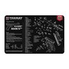TEK MAT Pistol Gun Mat offers a soft polyester top to protect your gun, a non-slip neoprene rubber backing, and an easy-to-clean design for hassle-free maintenance.