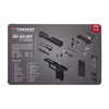 Heavy duty TEK MAT for SIG SAUER P365 protects your firearm during cleaning, features a non-slip backing, and is easy to clean with mild detergent.