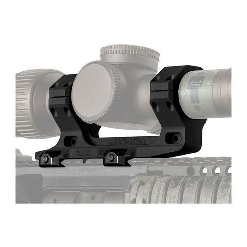 AUS Mount is a durable, low-profile 30mm optic mount made from 7075-T6 aluminum, compatible with M1913 Picatinny rails, and backed by a lifetime warranty.