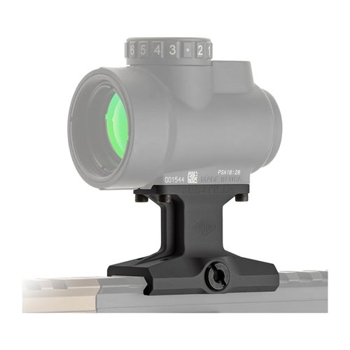 Reptilia's 1.93″ DOT Mount is a lightweight, durable solution for red dot optics, featuring a low-profile design and easy installation on M1913 Picatinny rails.