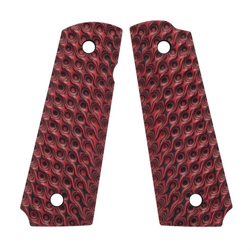 VZ Hydra 1911 grips offer a monstrous grip with aggressive texture, perfect for full-size 1911 models, enhancing control for target practice and competition.