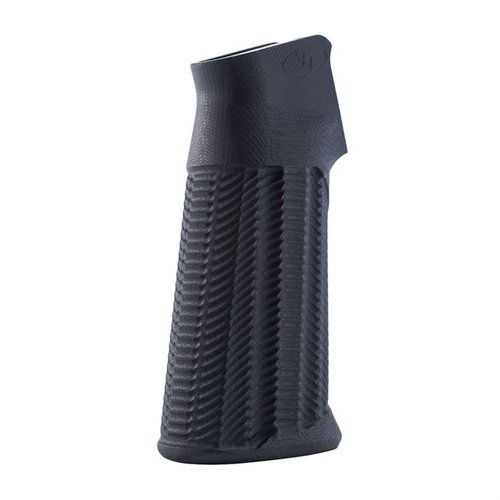 VZ AR-15 ALIEN GRIPS offer unmatched durability and comfort with a 17° angle, precision machined from solid G10, featuring 270° texture for superior grip.
