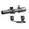SWAMPFOX OPTICS TOMAHAWK LPVO 1-6X24MM SFP ILL GUERRILLA CROSS MOA BLK W/MT