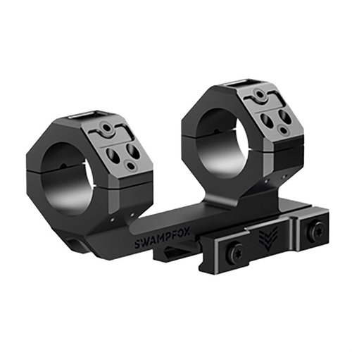 Hostile Engagement 45™ Mount offers robust 7075-T6 aluminum construction, extended eye relief for LPVOs, and secure offset RMR sight integration.