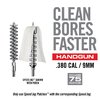 Bore-Max Speed Clean Upgrade Set offers double bristle density for superior scrubbing, optimal flexibility, and faster cleaning with synthetic Speed Patches.