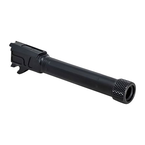 Získejte vynikající přesnost a životnost s Faxon Match 9mm Luger hlavně pro SIG® P365, vyrobenou z 416-R nerezové oceli a s černým Nitridem.