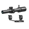 SWAMPFOX OPTICS ARROWHEAD LPVO 1-6X24 SFP ILL GUERRILLA DOT BDC-GRN BLK W/MT