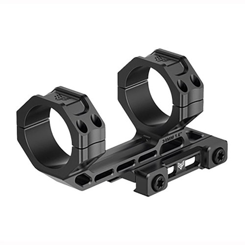 FREEDOM LIGHT CANTILEVER MOUNT combines lightweight 7075 aluminum with durability, offering a 2" extended ring for optimal eye relief and secure clamping.