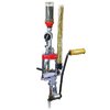 Pro 1000 Press offers a complete progressive 3-hole reloading kit, featuring a case feeder, priming system, and efficient powder measure for fast reloading.