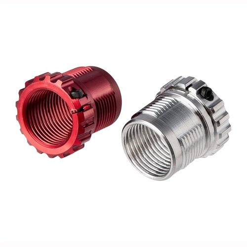 Lee Breech Lock Lock-Ring Eliminator offers precise die adjustments, a secure split clamp, and improved grip with anodized aluminum for easy removal from your press.