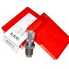 Lee Powder Thru Expanding Die efficiently charges and expands the case mouth, compatible with powder funnel adapters and Auto Disk measures for seamless reloading.
