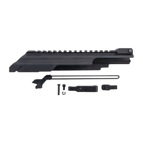 Gen 3 Dog Leg Rail provides a secure, quick-release platform for optics on most AK-pattern rifles, preserving field stripping and ensuring custom fit.